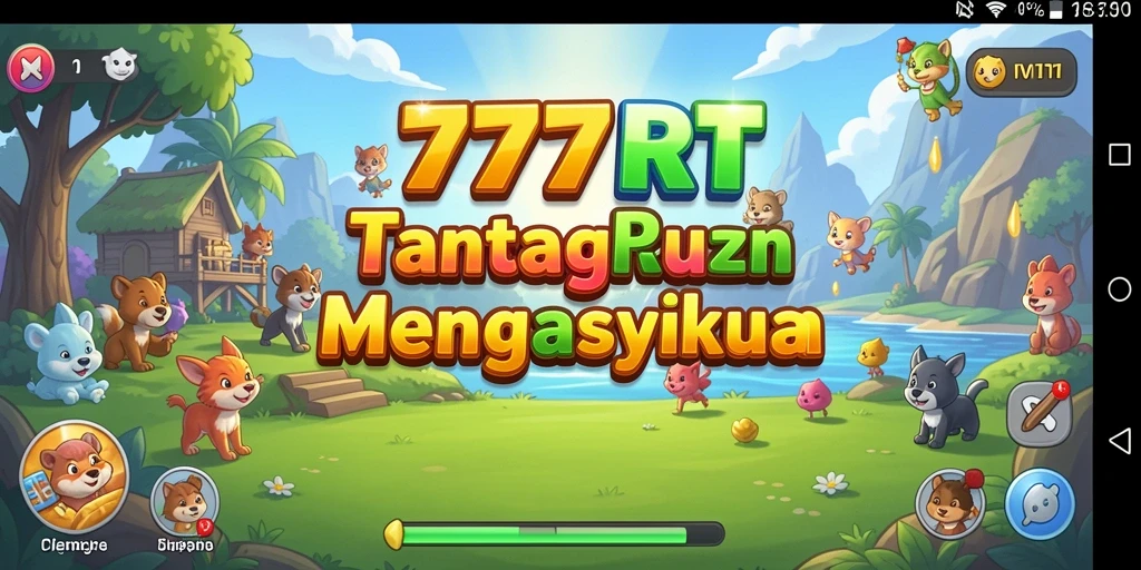 Gameplay menantang dari 777RT dalam aksi, penuh warna dan seru.