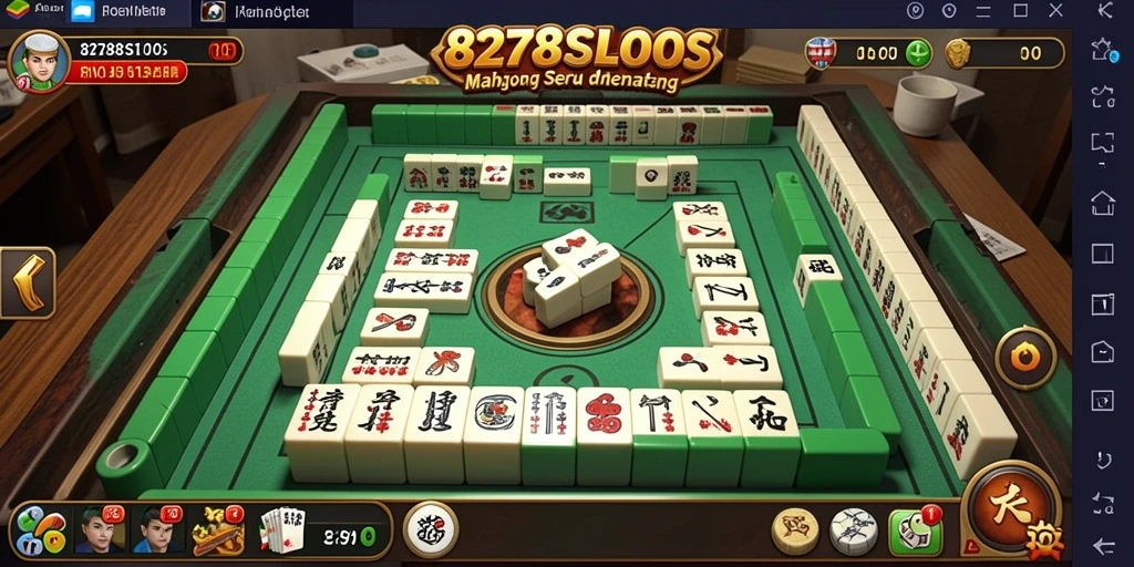 Tampilan screenshot 8278SLOTS menampilkan gameplay Mahjong yang menarik.