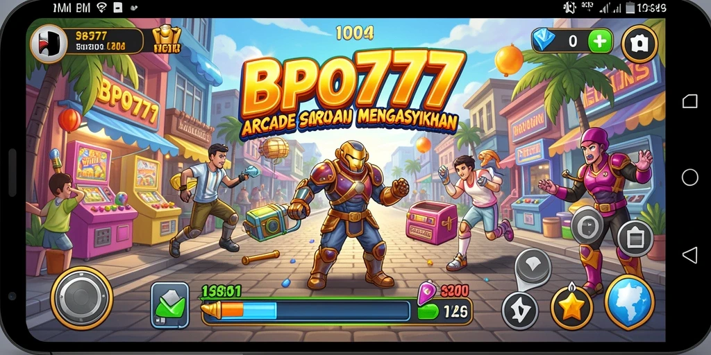Tampilan gameplay seru pada BPO777 yang penuh tantangan dan grafis menawan.