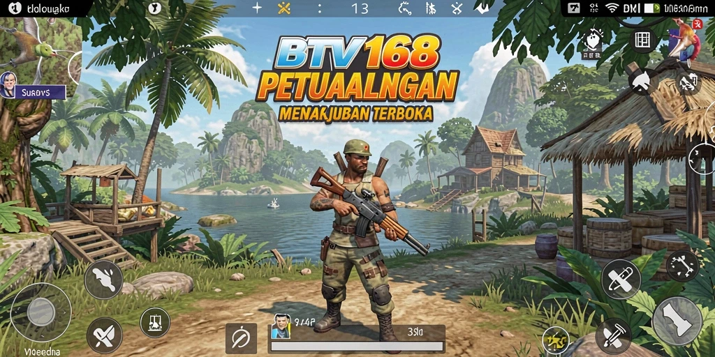 Tampilan gameplay BTV168 di dunia terbuka yang menakjubkan.