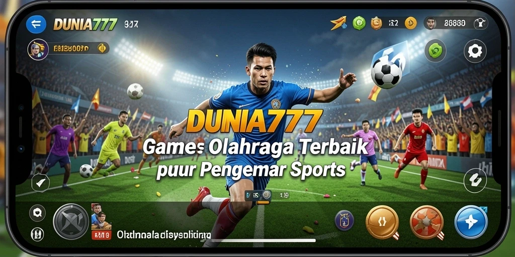 Tampilan gameplay DUNIA777 yang menegangkan dalam dunia olahraga.