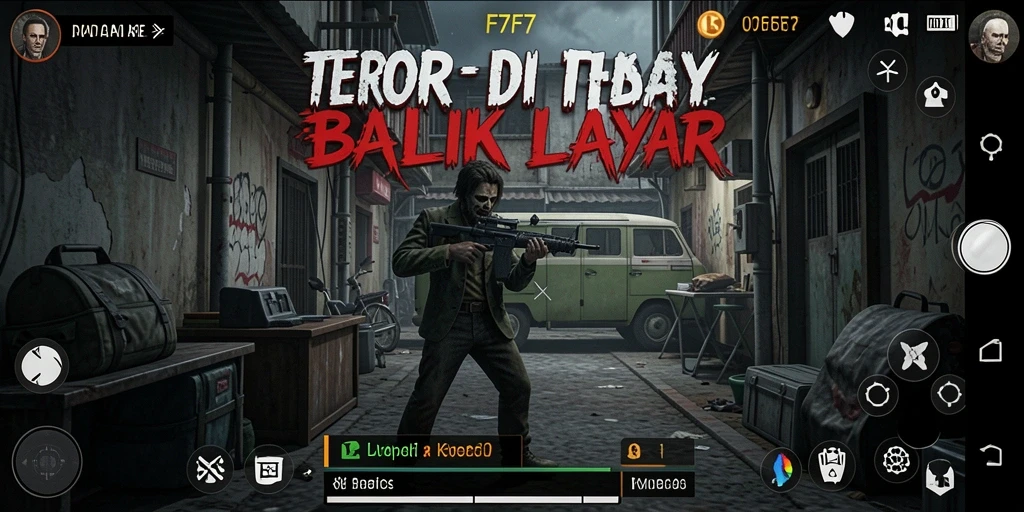 Gameplay F7F7 yang menegangkan dan mencekam penuh teror.