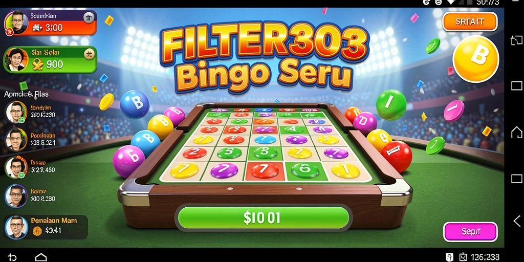 Tampilan permainan Bingo yang menarik di FILTER303.