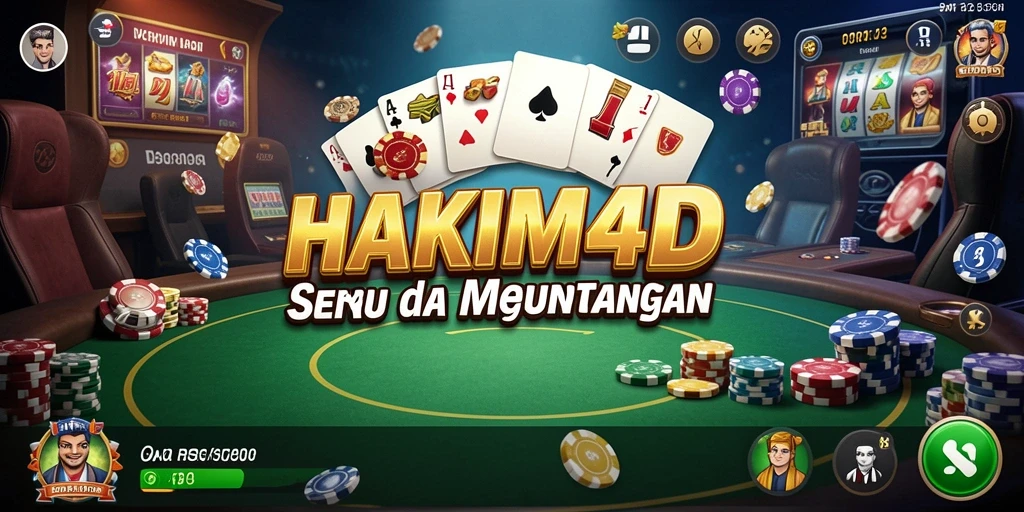 Tampilan gameplay menarik yang memukau di HAKIM4D.
