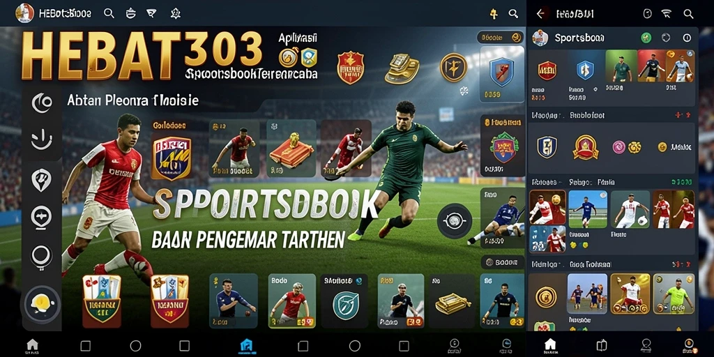 Tampilan menarik dari gameplay taruhan pada HEBAT303.