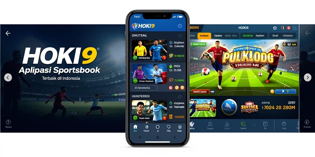 Tampilan permainan Sportsbook HOKI9 dengan berbagai pilihan taruhan.