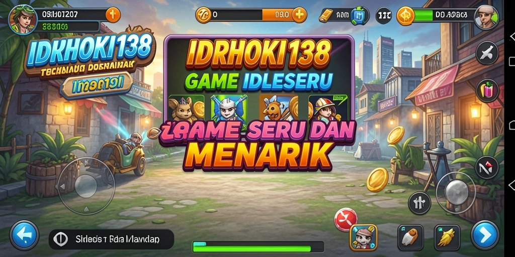 Tampilan gameplay IDRHOKI138 yang menarik dan penuh warna.