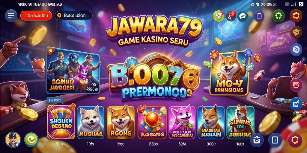 Screenshot JAWARA79 menampilkan gameplay kasino yang seru dan menarik.