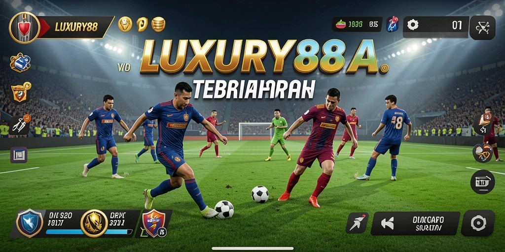 Tampilan gameplay LUXURY88 yang penuh aksi dalam olahraga.