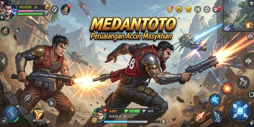 Tangkapan layar <strong>MEDANTOTO</strong> menampilkan aksi seru dalam pertempuran yang mendebarkan.