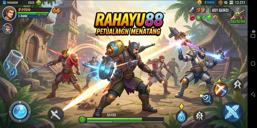 Tampilan gameplay RAHAYU88 yang menegangkan dan mendebarkan.