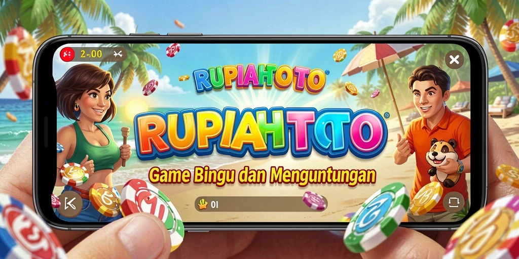 Tampilan gameplay RUPIAHTOTO yang seru dan interaktif.