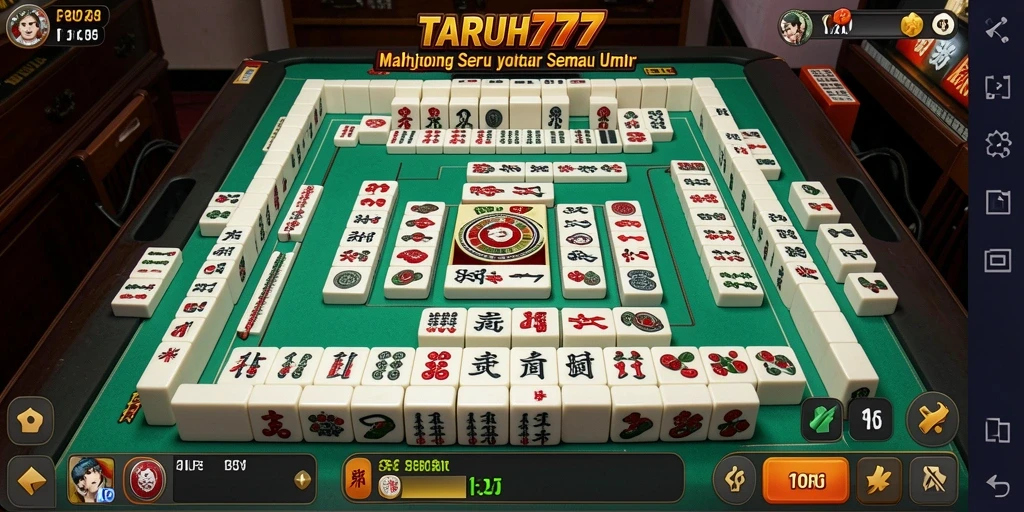 Tampilan gameplay Mahjong di TARUH777 yang memikat dan menantang.