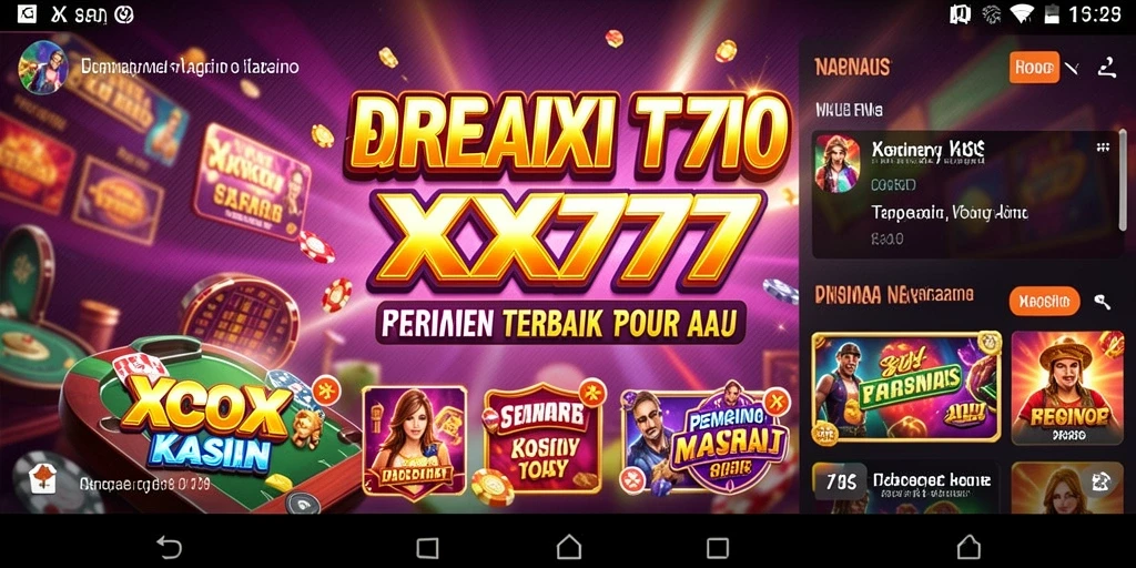 Tampilan gameplay menarik dalam XXX777 yang memukau dan menyenangkan.